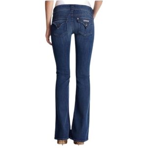 Hudson Bootcut Low Rise Blue Jeans. 29